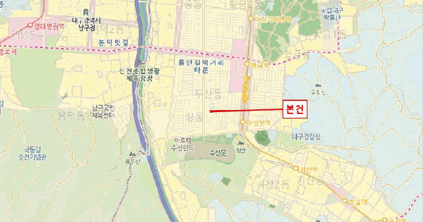 대구광역시 수성구 두산동 156-3  미지정 경매 물건 이미지