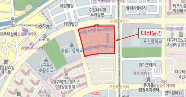 대구광역시 달성군 현풍읍 중리 480 대구테크노폴리스남해오네뜨1차 106동 21층2103호 미지정 경매 물건 이미지