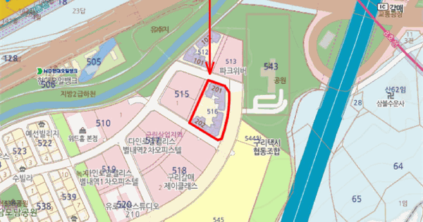 경기도 구리시 갈매동 516 별내역지웰에스테이트2차 202동 1층119호 미지정 경매 물건 이미지