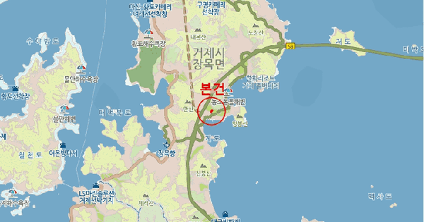 경상남도 거제시 장목면 송진포리 343  미지정 경매 물건 이미지