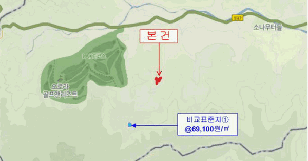 강원특별자치도 원주시 신림면 구학리 351-2  미지정 경매 물건 이미지