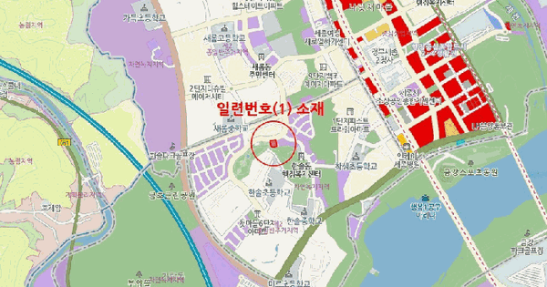 세종특별자치시  한솔동 970 세종시송원프라자주건축물 1동 2층204호 미지정 경매 물건 이미지