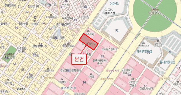 경상남도 창원시 성산구 중앙동 94-2 창원광장 동광뷰엘  3층329호 미지정 경매 물건 이미지