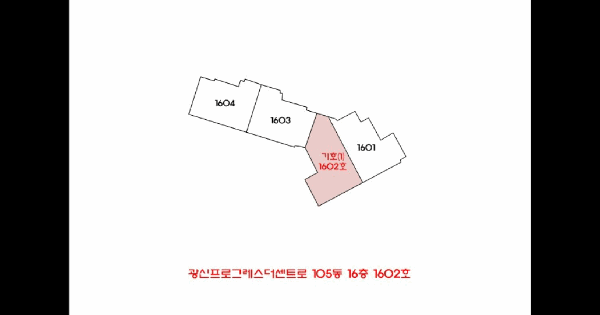 전북특별자치도 익산시 남중동 564 광신프로그레스더센트로 105동 16층1602호 미지정 경매 물건 이미지