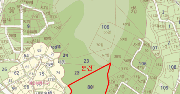 경기도 안성시 보개면 내방리 80-1  미지정 경매 물건 이미지