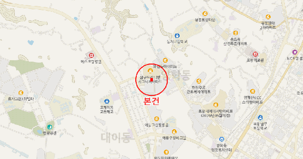 경상북도 포항시 북구 득량동 305-4 초원힐트리움 6층 602호 미지정 경매 물건 이미지