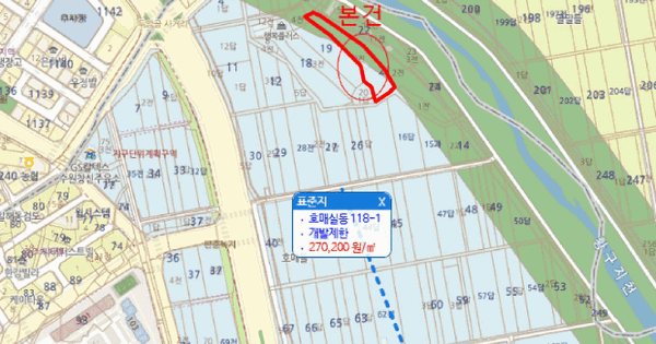 경기도 수원시 권선구 호매실동 21-3  미지정 경매 물건 이미지