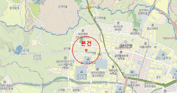 충청남도 금산군 금산읍 아인리 660-4 주건축물제1동  10층1002호 미지정 경매 물건 이미지