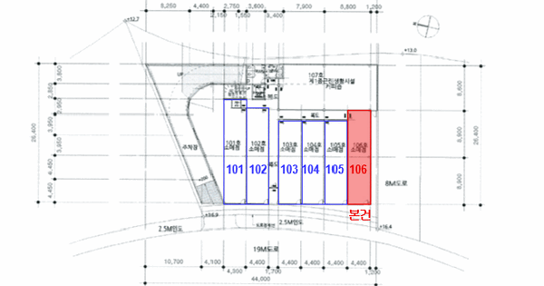 전남광주통합특별시 여수시 덕충동 2043 1동 1층106호 미지정 경매 물건 이미지