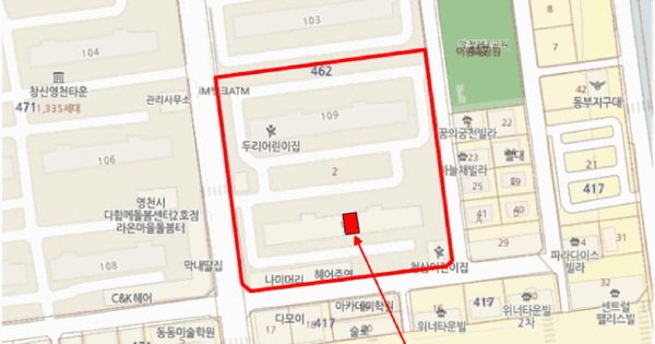 경상북도 영천시 망정동 462-2 창신영천타운 110동 8층806호 미지정 경매 물건 이미지