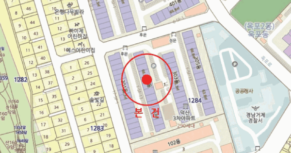 경상남도 거제시 옥포동 1284-1 덕산3차아파트 302동 4층405호 미지정 경매 물건 이미지
