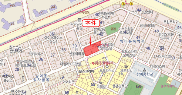 서울특별시 송파구 방이동 43 대명벨리온  9층923호 미지정 경매 물건 이미지