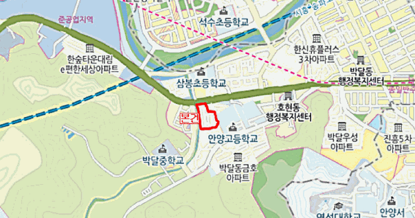경기도 안양시 만안구 박달동 152 신안아파트 1동 13층1302호 미지정 경매 물건 이미지