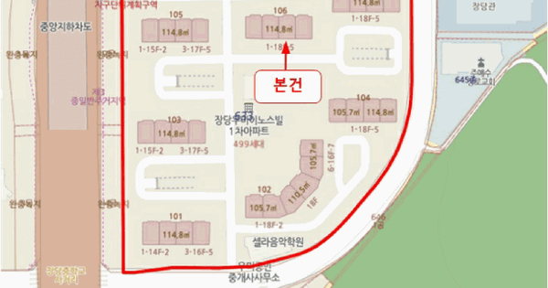 경기도 평택시 장당동 633 평택장당1차우미이노스빌 106동 17층1703호 미지정 경매 물건 이미지