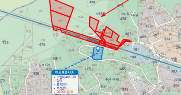 경기도 양평군 양평읍 오빈리 466-44  미지정 경매 물건 이미지