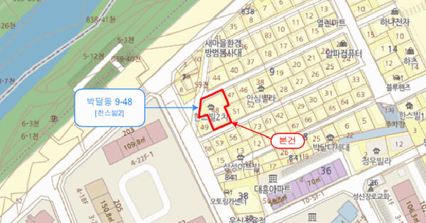 경기도 안양시 만안구 박달동 9-48 한스빌2  3층303호 미지정 경매 물건 이미지
