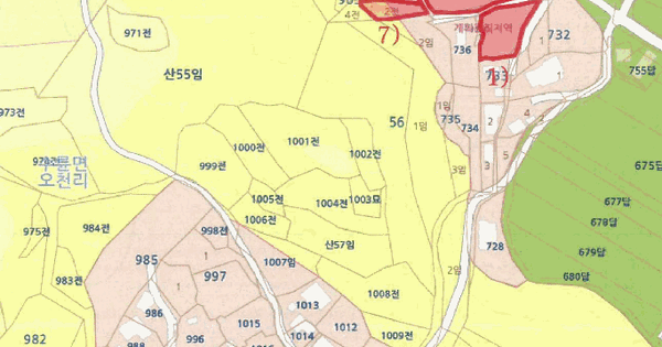 경상북도 성주군 수륜면 오천리 733  미지정 경매 물건 이미지
