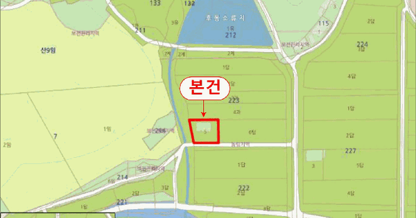 충청남도 부여군 은산면 홍산리 223-5  미지정 경매 물건 이미지