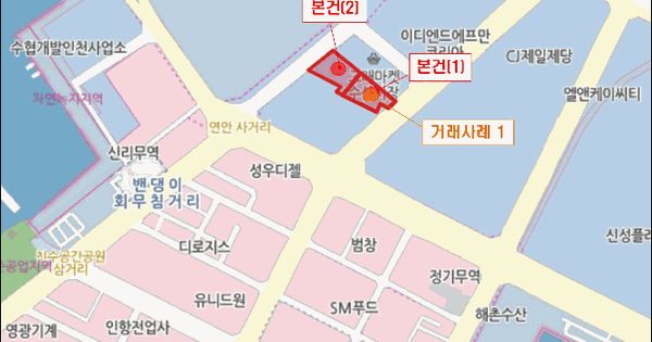 인천광역시 제물포구 항동7가 49-34 인천국제수산물타운디동  1층107호 미지정 경매 물건 이미지