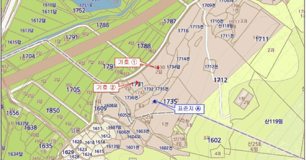 경상남도 밀양시 산내면 송백리 1730-2  미지정 경매 물건 이미지