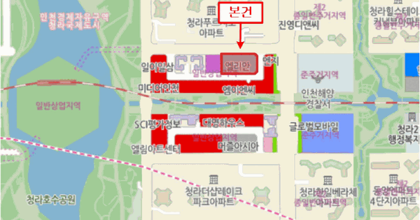 인천광역시 서해구 청라동 151-4 경연타워  1층104호 미지정 경매 물건 이미지
