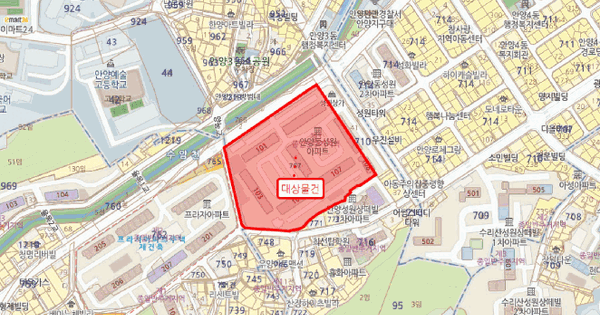 경기도 안양시 만안구 안양동 767 성원아파트 104동 2층202호 미지정 경매 물건 이미지