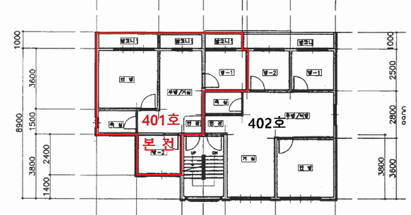 인천광역시 계양구 박촌동 147-14 우주패밀리타운 101동 4층401호 미지정 경매 물건 이미지