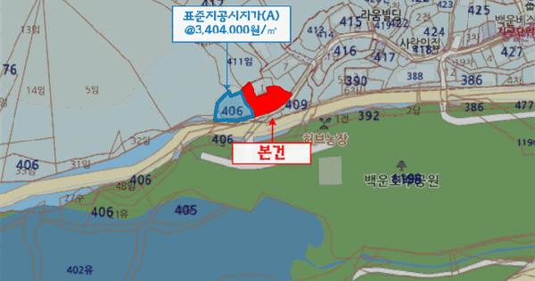 경기도 의왕시 학의동 407-1  미지정 경매 물건 이미지