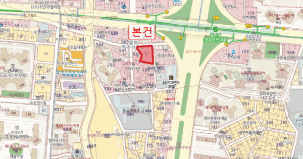 대구광역시 수성구 범어동 551-7 범어네거리클래시아  5층515호 미지정 경매 물건 이미지