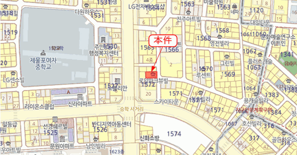 인천광역시 미추홀구 주안동 1572-8 로얄파크뷰  4층402호 미지정 경매 물건 이미지