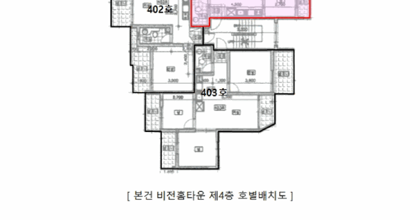 인천광역시 서해구 연희동 743-6 비전홈타운  4층401호 미지정 경매 물건 이미지
