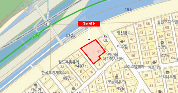 서울특별시 관악구 신림동 497-5 그린플러스신림해담채  6층604호 미지정 경매 물건 이미지