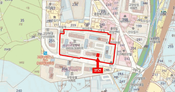 경기도 고양시 덕양구 고양동 240-6 현대아파트 107동 5층502호 미지정 경매 물건 이미지