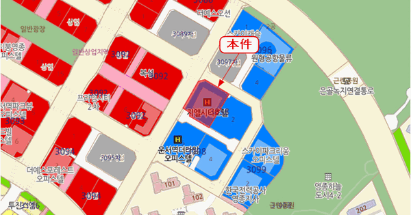 인천광역시 영종구 운서동 3098-1 지엘플렉스1  2층209호 미지정 경매 물건 이미지