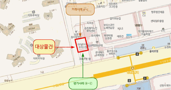 인천광역시 남동구 논현동 631-4 아라트라움  2층203호 미지정 경매 물건 이미지
