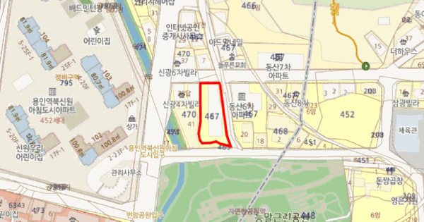 경기도 용인시 처인구 역북동 467-8 동산2차아파트  3층303호 미지정 경매 물건 이미지