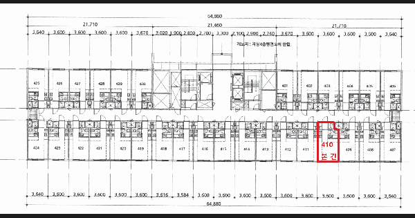경기도 김포시 구래동 6878-9 한강신도시세종헤르메스  4층 410호 미지정 경매 물건 이미지