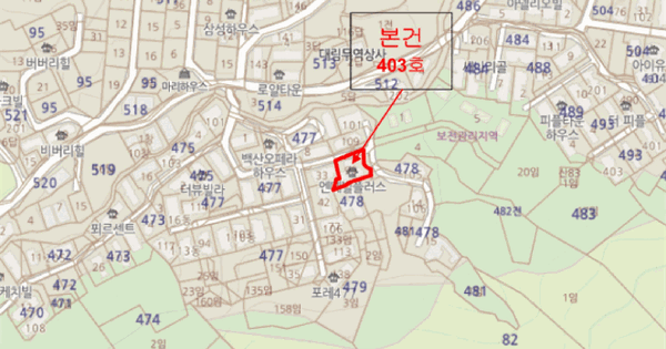경기도 광주시 신현동 477-99 엔떼빌플러스103  4층403호 미지정 경매 물건 이미지