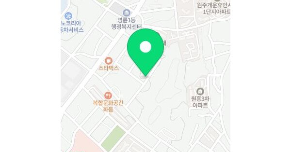 강원특별자치도 원주시 개운동 350-4  미지정 경매 물건 이미지