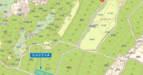 전라남도 구례군 토지면 용두리 510-5  미지정 경매 물건 이미지