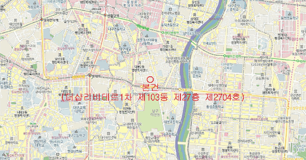대구광역시 중구 대봉동 770 더샵리비테르1차 103동 27층2704호 미지정 경매 물건 이미지