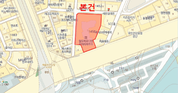서울특별시 서초구 서초동 1450-1 월드메르디앙오페라하우스 101동 7층704호 미지정 경매 물건 이미지