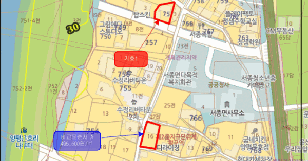 경기도 양평군 서종면 문호리 757-1  미지정 경매 물건 이미지