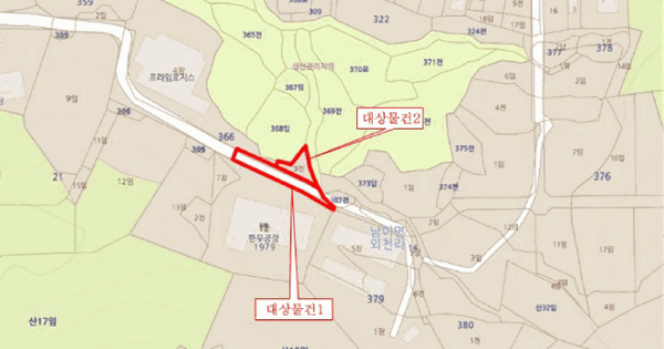 충청북도 청주시 서원구 남이면 외천리 366-8  미지정 경매 물건 이미지