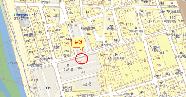 경상북도 포항시 남구 오천읍 용덕리 347-1 영남타운 103동 3층306호 미지정 경매 물건 이미지