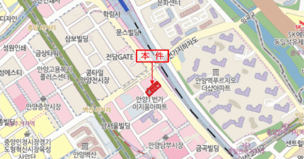 경기도 안양시 만안구 안양동 622-5 일번가이지움  5층505호 미지정 경매 물건 이미지