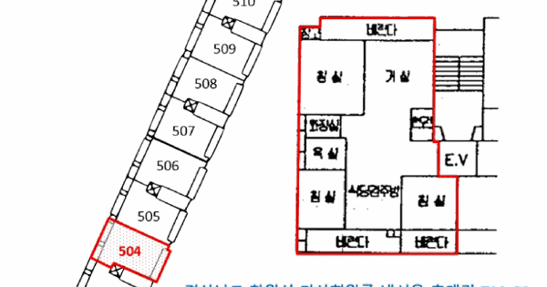 경상남도 창원시 마산회원구 내서읍 호계리 790-23 국제한마음타운 101동 5층 504호 미지정 경매 물건 이미지
