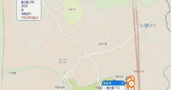 강원특별자치도 원주시 봉산동 142  미지정 경매 물건 이미지