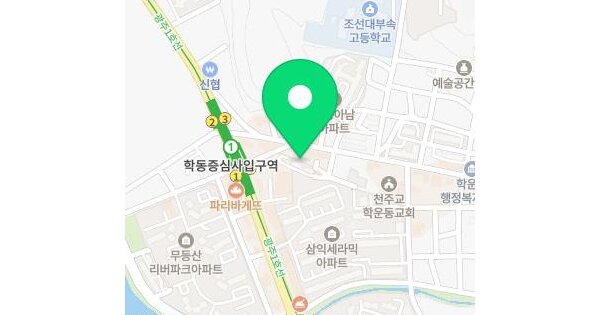 전남광주통합특별시 동구 학동 735-20  미지정 경매 물건 이미지