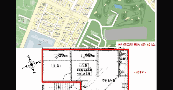 경기도 안산시 상록구 부곡동 628-5 하나파크빌비동  4층401호 미지정 경매 물건 이미지